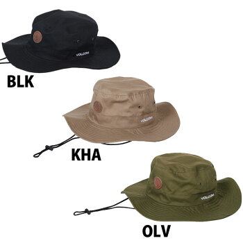 volcomボルコムアドベンチャーハットQuarterPatchAdventureHatメンズjapanD55119JAship1
