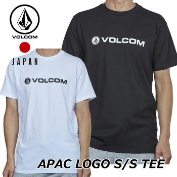volcomボルコムtシャツメンズAPACLOGOS/STEE半袖JapanLimitedAF3219G0ship1