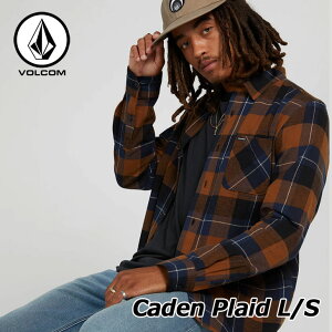 VOLCOM �{���R�� �l���V���c �����Y Caden Plaid L/S A0541906 �y�ԕi���OUTLET�z