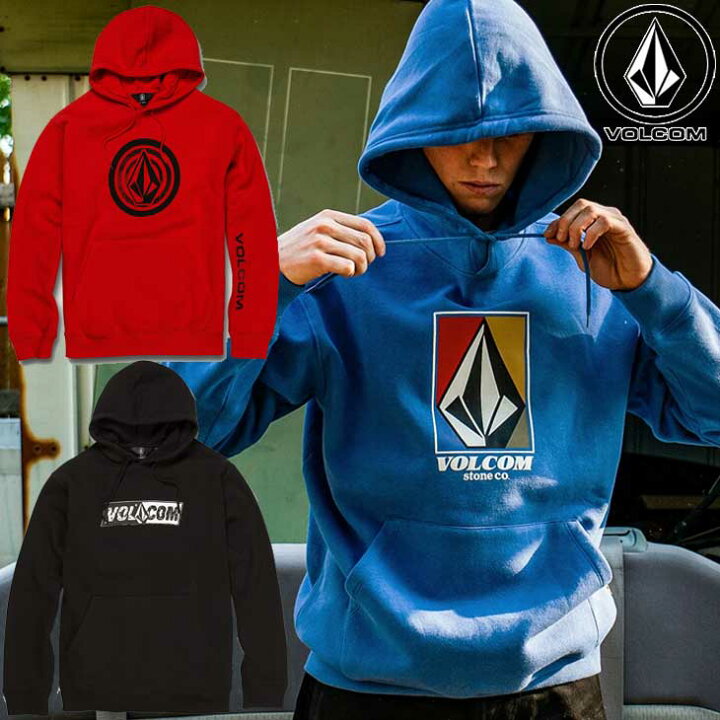 楽天市場】ボルコム VOLCOM パーカー メンズ CATCH 91 PO プルオーバー 