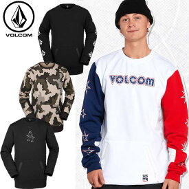 21-22 VOLCOM ボルコム メンズ パーカー LET IT STORM CREW FLEECE G4652201 【返品種別OUTLET】