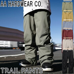24-25 AA ダブルエー スノーボード ウエア パンツ レディースTRAIL PANTS ship1【返品種別OUTLET】