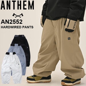 25-26 アンセム ANTHEM スノボ ウェアー パンツ HARDWIRED PANTS AN2552 ユニセックス ship1