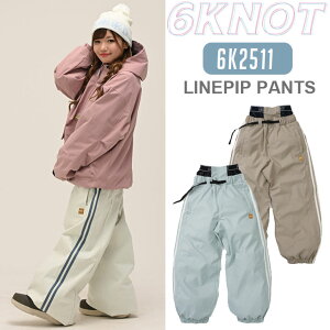 6KNOT VbNXmbg Xm{ EFA[ fB[X 25-26 LINEPIP PANTS 6K2511 pc ship1