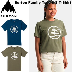 BURTON �o�[�g�� T�V���c �A�p���� 2026 �H�~ Family Tree S/S Tee ���� ���ST ���j�Z�b�N�X �I�[�K�j�b�N�R�b�g�� ship1�y�ԕi���OUTLET�z