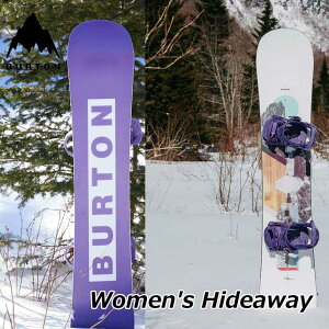 24-25 BURTON o[g fB[X {[h Women's Hideaway Board nChAEFC Flat Top y{Kizship1yԕiOUTLETz