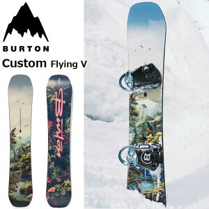25-26 BURTON �o�[�g�� �X�m�[�{�[�h Men's Custom Flying V �J�X�^�� �_�u���L�����o�[ Snowboard �y���{���K�i�zship1�y�ԕi���OUTLET�z