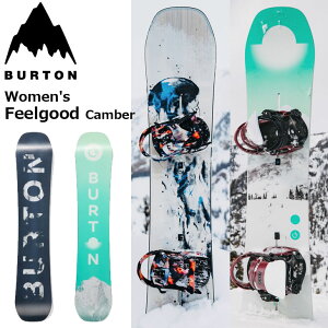25-26 BURTON o[g Xm[{[h fB[X Women's Feelgood tB[Obh Lo[ Snowboard \̔i 11ח\y{Kizship1