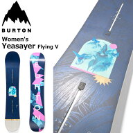 25-26 BURTON バートン スノーボード レディース Women's Yeasayer Flying V イェーセイヤー Wキャンバー…