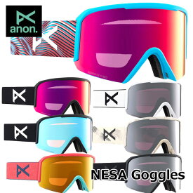 23-24 anon アノン ゴーグル NESA Goggles Low Bridge Fit スペアレンズ付き ship1【返品種別OUTLET】