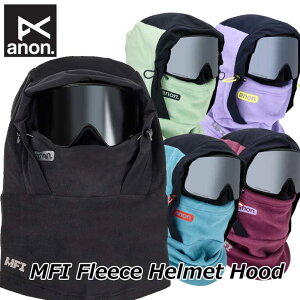 25-26 ANON MFI Fleece Helmet Hood Am MFI t[X wbg t[h \̔i 11ח\y{Kizship1