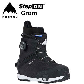 24-25 BURTON バートン スノーボード ブーツ キッズ Kids' Grom Step On Boot グロム ステップオン 【日本正規品】ship1【返品種別OUTLET】