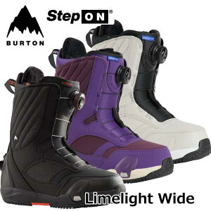 24-25 BURTON fB[X Women's Limelight yStep On zBoot Wide CCg XebvI y{Kizship1yԕiOUTLETz