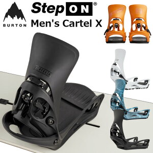 26-27 BURTON �o�[�g�� �X�e�b�v�I�� �r���f�B���O �����Y Men's �yStep On Cartel X �z�J�[�e���G�b�N�X �X�m�{ �o�C���f�B���O ship1