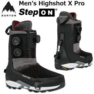 26-27 BURTON �o�[�g�� �X�e�b�v�I�� �u�[�c Men's Highshot�yX Pro�zStep On �z�n�C�V���b�g �G�b�N�X�v�� WIDE�t�B�b�g ship1