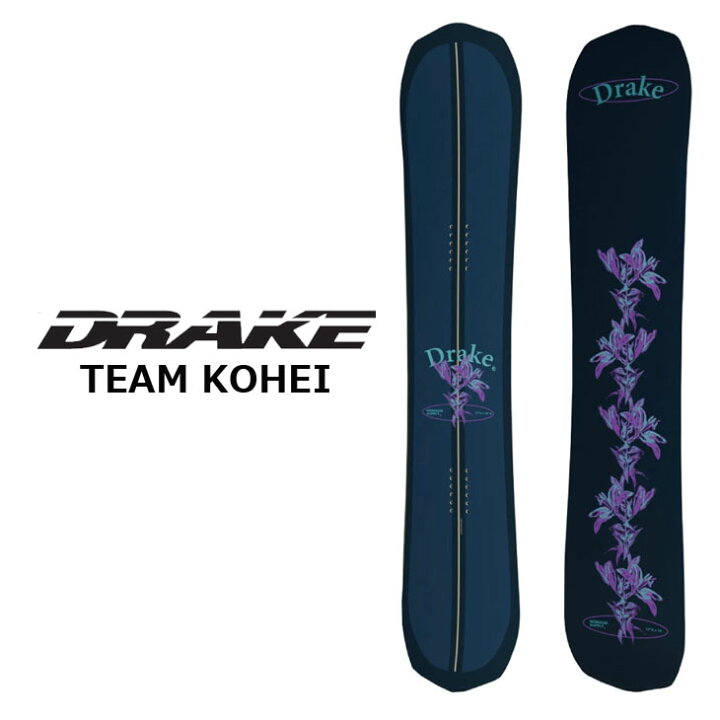 楽天市場】25-26 DRAKE ドレイク スノーボード 板 【TEAM KOHEI