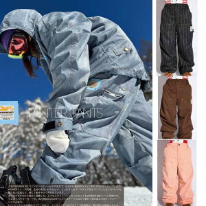 25-26 mountainrockstar MTN ROCK STAR SNOW WEAR PLANBPROJECT yPAINTER PANTS zship1