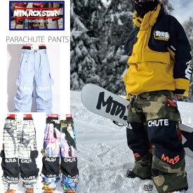 25-26 mountainrockstar MTN ROCK STAR SNOW WEAR パラシュートパンツ【PARACHUTE PANTS 】ship1予約販売品 11月入荷予定