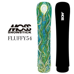 25-26 MOSS SNOWSTICK ���X �X�m�[�X�e�B�b�N �X�m�[�{�[�h �� �yFLUFFY 54�z ship1