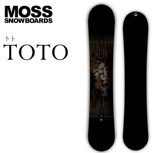 26-27 MOSS SNOWBOARD ���X �X�m�[�{�[�h �� TOTO �g�g �J�[�r���O �p�[�N �O���g�� �\��̔��i 11�����ח\�� ship1