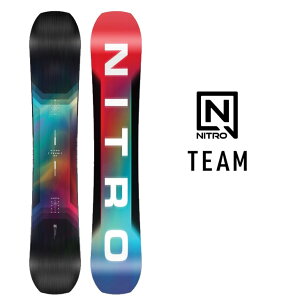 25-26 NITRO ナイトロ スノーボード 板 【TEAM】チーム 予約販売品 11月入荷予定 ship1