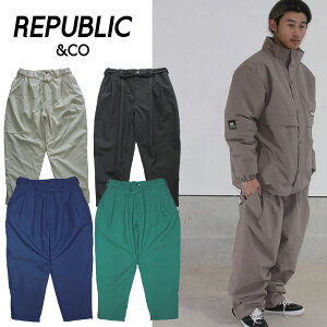 23-24 REPUBLICCO pubN SNOW EGA[ Xm[{[h WIDE EAZY PANTS pc ship1yԕiOUTLETz