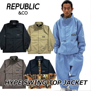 24-25 REPUBLIC��CO ���p�u���b�N SNOW WEAR �E�G�A�[ �X�m�[�{�[�h HYPE SWING TOP JACKET �n�C�v�X�C���O ship1�y�ԕi���OUTLET�z