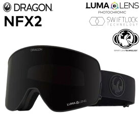 25-26 DRAGON ドラゴン ゴーグル NFX 2 エヌエフエックス ルーマレンズ スペアレンズ付き グルーバルフィット 予約販売品 11月末入荷予定 ship1
