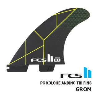 �y�l�W�v���[���g�zFCS2 �G�t�V�[�G�X �c�[ �T�[�t�{�[�h �t�B�� 3�{�Z�b�g KA FCS II PC Kolohe Andino Tri Fins �yGROM�z���K�i ship1
