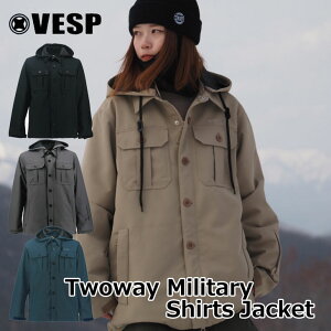 24-25 VESP SNOW WEAR xXv Xm[ EGA[ Twoway Militaly Shirts Jacket VPMJ1050 ship1 yԕiOUTLETz