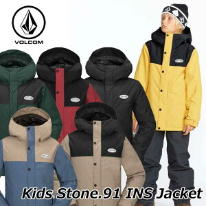 24-25 VOLCOM {R Xm[{[h EFA[ LbY Kids Stone.91 Insulated Jacket WPbg y{Kiz ship1yԕiOUTLETz