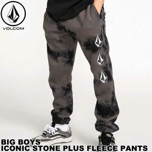 �{���R�� VOLCOM �L�b�Y �p���c 2022�H�~ BIG BOYS ICONIC STONE PLUS FLEECE PANTS C1232201