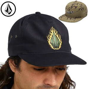 �{���R�� VOLCOM 2022�H�~ �L���b�v �X�q �����Y SKATE VITALS ADJUSTABLE HAT D5542202�y�ԕi���OUTLET�z