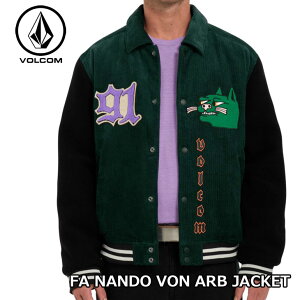 �{���R�� VOLCOM �W���P�b�g FA NANDO VON ARB JACKET A1632310 ship1�y�ԕi���OUTLET�z