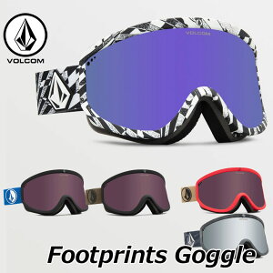 23-24 {R VOLCOM Xm{ S[O SNOW Footprints Goggleyo[Xgbv zy{Kizship1