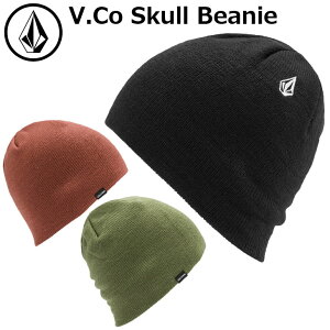 24-25 VOLCOM {R r[j[ Xm[{[h Mens V.CO Skull Beanie jbgX J5852506 {Ki ship1