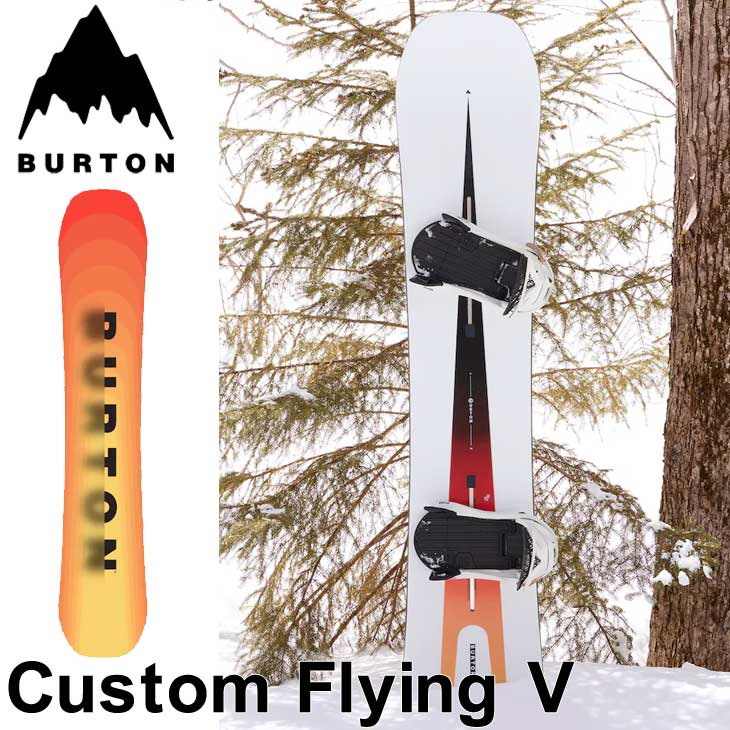 楽天市場】23-24 BURTON バートン スノーボード Men's Custom Flying V