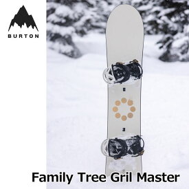 23-24 BURTON バートン スノーボード パウダー Family Tree Gril Master Snowboard グリルマスター 【日本正規品】ship1