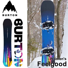23-24 BURTON バートン スノーボード Women's Feelgood フィールグッド キャンバー 【日本正規品】ship1