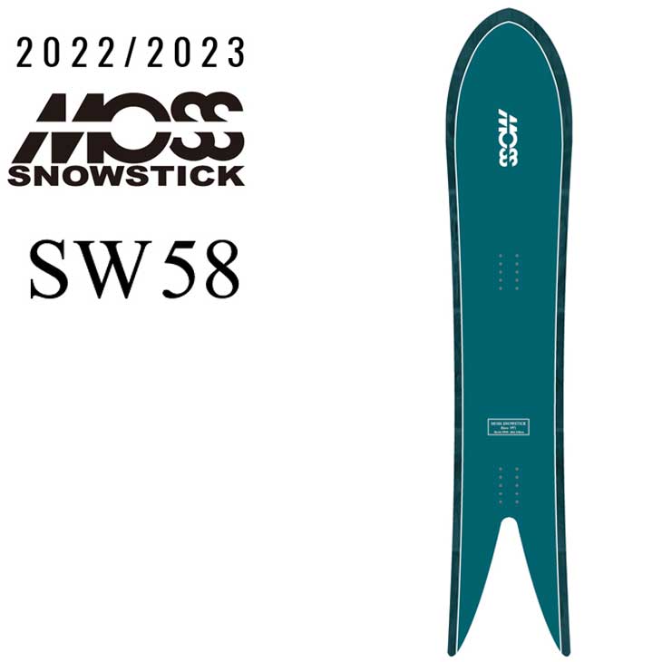 22-23 MOSS SNOWSTICK モス スノースティック パウダーボードSW58 ship1 | Flea　フレア