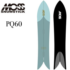【予約特典付き!!】24-25 MOSS SNOWSTICK モス スノースティック PQ60 予約販売品 12月入荷予定 ship1