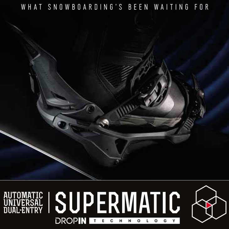 22-23 NIDECKER ナイデッカー ビンディング SUPERMATIC スーパーマチック ステップイン ship1 | Flea　フレア