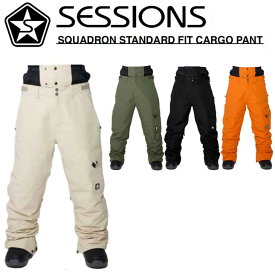 22-23 SESSIONS セッションズ ウェアー SQUADRON STANDARD FIT CARGO PANT パンツ ship1【返品種別OUTLET】