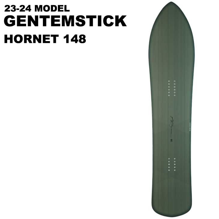 楽天市場】23-24 GENTEMSTICK ゲンテンスティック スノーボード HORNET