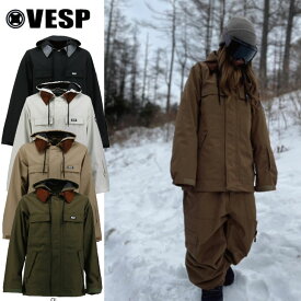 23-24 VESP SNOW WEAR ベスプ スノー ウエアーTwoway Work Shirts Jackett VPMJ1043 ship1