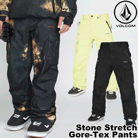 22-23 VOLCOM スノーボード ウェア ボルコム ウェアー メンズ パンツ MENS Stone Stretch Gore-Tex Pants G1352302 ship1【返品種別OUTLET】 スノーウェア