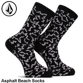 ボルコム VOLCOM ソックス 靴下 2024春夏 Asphalt Beach Socks D6312406