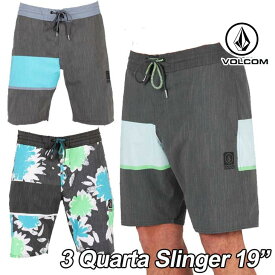 volcom ボルコム メンズ サーフパンツ 海パン 水着 【3 Quarta Stoney 19 】19インチ LENGTH VOLCOM ボードショーツ 【返品種別】