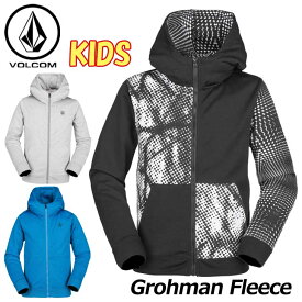 18-19 volcom ボルコム キッズ パーカー スノーボード Grohman Fleece I2451902 【返品種別OUTLET】