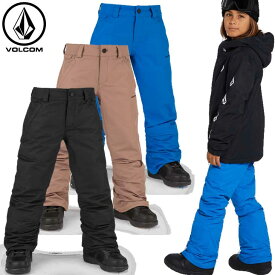 21-22 VOLCOM ボルコム キッズ ウエアー パンツ FREAKIN YOUTH SNOW CHINO I1252203 KIDS 【返品種別OUTLET】